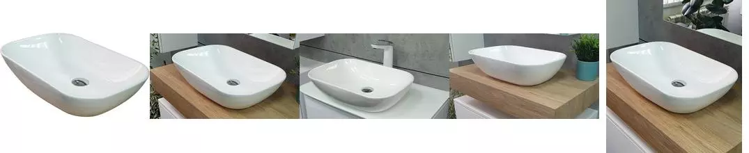 Раковина «Velvex» 51/33 78160 фарфоровая белая