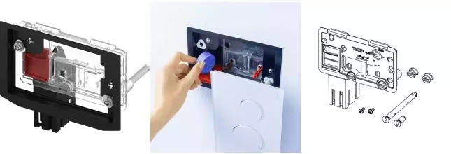 Крышка бачка с контейнером для гигиенических таблеток · TECE, 9240950