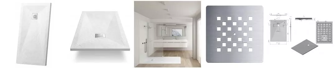 Душевой поддон «Vincea» VST-4SR9012W 120/90 низкий из литьевого мрамора прямоугольный белый матовый без сифона Душевой поддон «Vincea» VST-4SR9012W 120/90 низкий из литьевого мрамора прямоугольный белый матовый без сифона