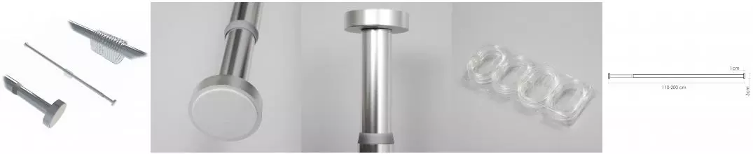 Карниз для ванной «WasserKRAFT» Dinkel SC-461120 на стену хром Карниз для ванной «WasserKRAFT» Dinkel SC-461120 на стену хром