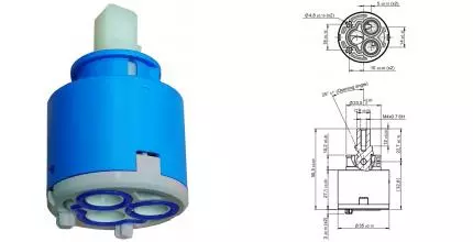 Картридж «Lemark» LM9151P-BL D35 Sedal Картридж «Lemark» LM9151P-BL D35 Sedal