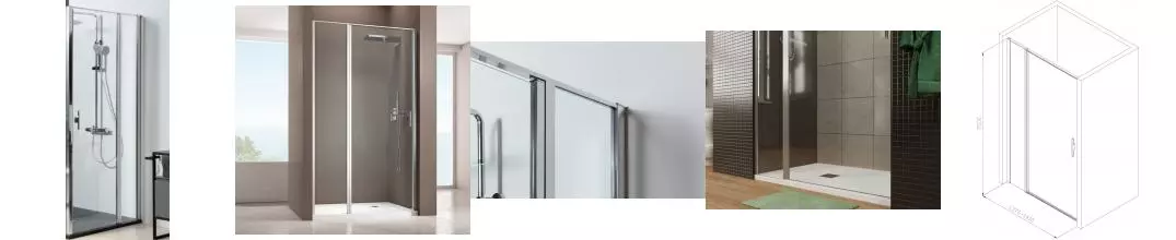 Душевая дверь «Allen Brau» Priority 140/200 прозрачная/хром универсальная Душевая дверь «Allen Brau» Priority 140/200 прозрачная/хром универсальная