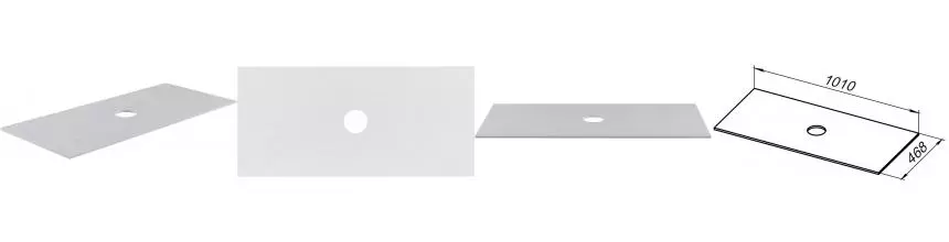 Мебельная столешница «Allen Brau» Fantasy 100 1.11010.G-S керамогранит grey structure