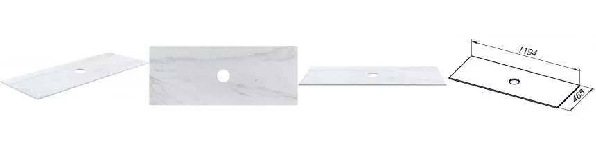 Мебельная столешница «Allen Brau» Fantasy 120 1.11011.M керамогранит marble Мебельная столешница «Allen Brau» Fantasy 120 1.11011.M керамогранит marble