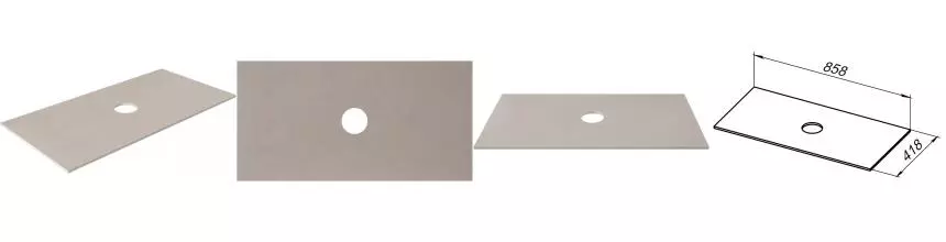 Мебельная столешница «Allen Brau» Liberty 90 1.33008.B керамогранит beige