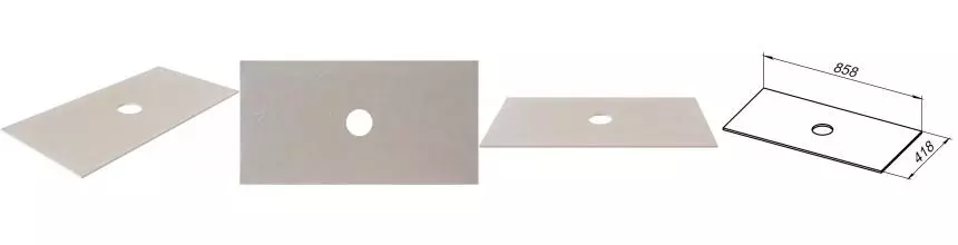 Мебельная столешница «Allen Brau» Liberty 90 1.33008.B-S керамогранит beige structure