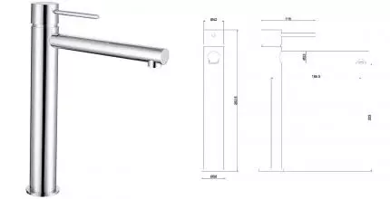 Смеситель для раковины «Allen Brau» Glority 5.51002-00 хром Смеситель для раковины «Allen Brau» Glority 5.51002-00 хром
