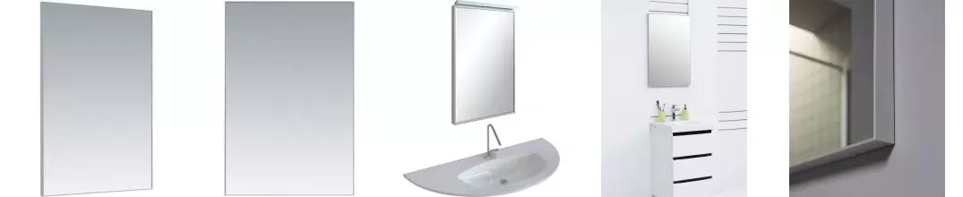 Зеркало «Aquanet» Сильвер 50 без света серебро универсальное