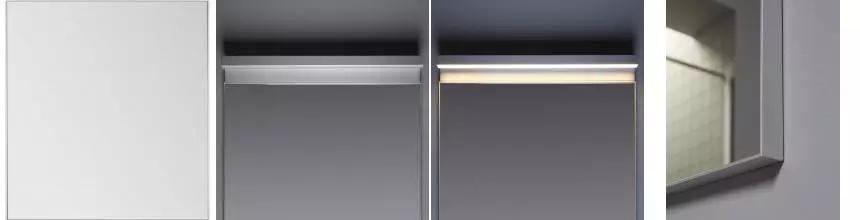 Зеркало «Aquanet» Сильвер 70 без света серебро универсальное
