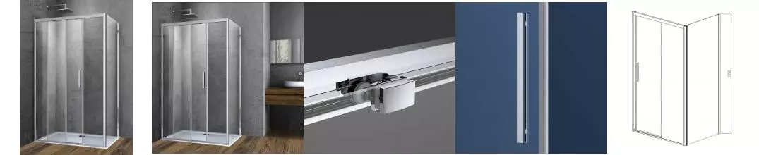 Душевой угол-ограждение «Vincea» Soft VSR-3SO1010CL 100/100 прозрачный/хром квадратный без поддона универсальный Душевой угол-ограждение «Vincea» Soft VSR-3SO1010CL 100/100 прозрачный/хром квадратный без поддона универсальный