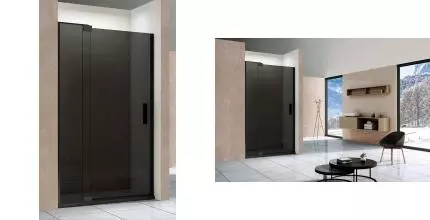 Душевая дверь «Vincea» Extra VDP-1E8090CGB 90/200 тонированная/чёрная универсальная Душевая дверь «Vincea» Extra VDP-1E8090CGB 90/200 тонированная/чёрная универсальная