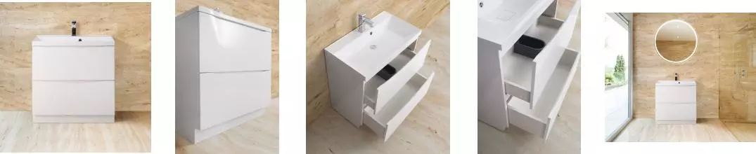 Тумба с раковиной «Belbagno» Marino 70 (BB700/450-LV-MR-AST) Bianco Lucido Тумба с раковиной «Belbagno» Marino 70 (BB700/450-LV-MR-AST) Bianco Lucido