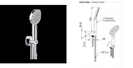 душ компл RR 337M 318MP · без серии, Remer, 337M318MP душ компл RR 337M 318MP · без серии, Remer, 337M318MP