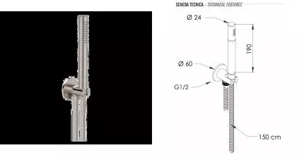 душ компл RR SS 337M 317MM · без серии, Remer, SS337M317MM душ компл RR SS 337M 317MM · без серии, Remer, SS337M317MM
