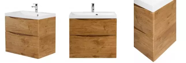 Тумба с раковиной «Belbagno» Marino H-60 60 (BB600/450-LV-MR-AST) подвесная Rovere Nature Тумба с раковиной «Belbagno» Marino H-60 60 (BB600/450-LV-MR-AST) подвесная Rovere Nature