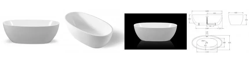 Ванна акриловая «Belbagno» BB69-1700-W0 170/82 без перелива с ножками без сифона белая Ванна акриловая «Belbagno» BB69-1700-W0 170/82 без перелива с ножками без сифона белая