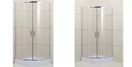 Душевой угол-ограждение «Belbagno» UNO-195-R-2-85-C-Cr 85/85 прозрачный/хром четверть круга без поддона универсальный Душевой угол-ограждение «Belbagno» UNO-195-R-2-85-C-Cr 85/85 прозрачный/хром четверть круга без поддона универсальный