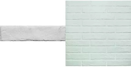 Напольная плитка «Rondine» Tribeca White Brick 25x6 J85888