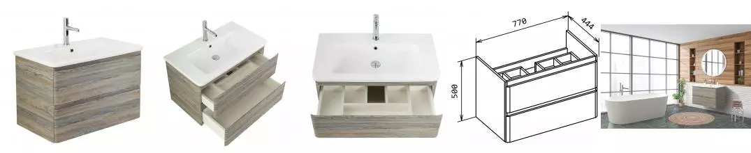 Тумба с раковиной «Belbagno» Albano-cer 80 (12080-KL) подвесная Pino Scania Тумба с раковиной «Belbagno» Albano-cer 80 (12080-KL) подвесная Pino Scania