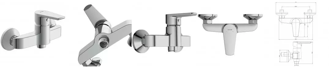 Смеситель для душа «Cersanit» Vero 63062 хром Смеситель для душа «Cersanit» Vero 63062 хром