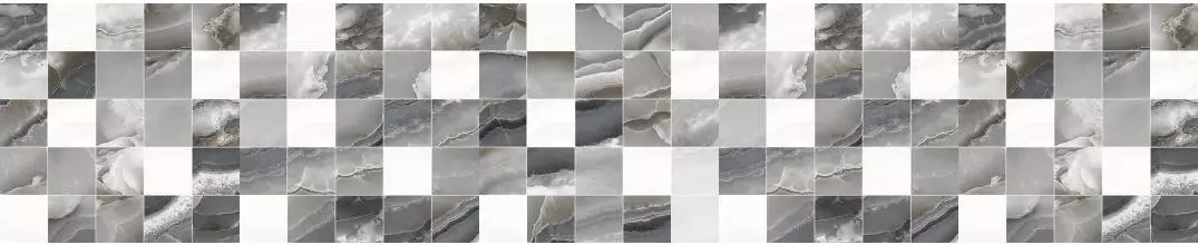 Настенная мозаика «Laparet» Mania 25x25 MM34102 серый