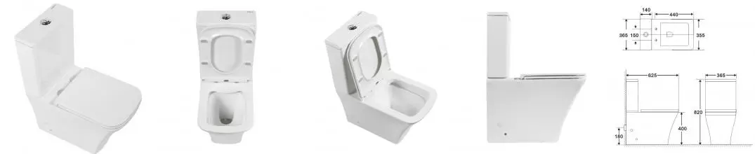 Унитаз компакт безободковый «Belbagno» Marmi BB052CPR-BB052T белый (BB2322SC) с сиденьем дюропласт с микролифтом Унитаз компакт безободковый «Belbagno» Marmi BB052CPR-BB052T белый (BB2322SC) с сиденьем дюропласт с микролифтом