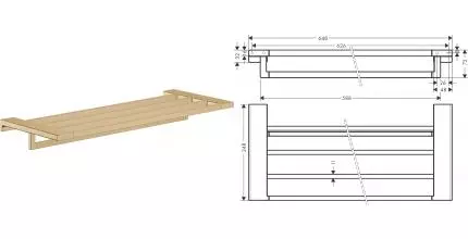 Полотенцедержатель с полкой «Hansgrohe» AddStoris 41751140 на стену шлифованная бронза Полотенцедержатель с полкой «Hansgrohe» AddStoris 41751140 на стену шлифованная бронза