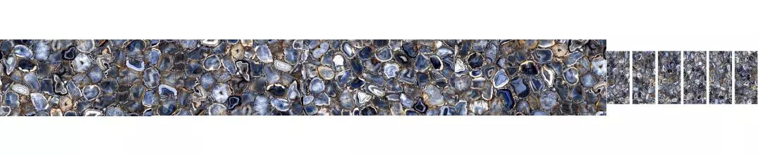 Напольная плитка «Staro» Palacio Rock High Glossy 120x60 azul
