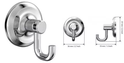 Крючок «Fora» Drop FOR-DP028 на стену хром Крючок «Fora» Drop FOR-DP028 на стену хром