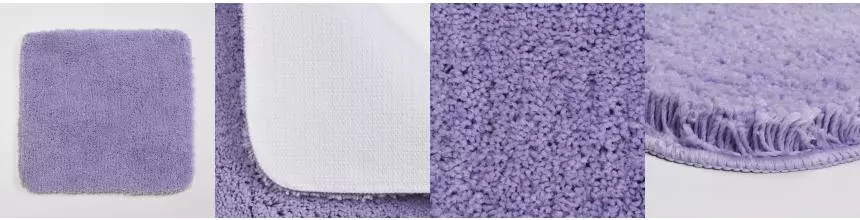 Коврик для ванной «WasserKRAFT» Kammel BM-8333 микрофибра Pastel Lilac