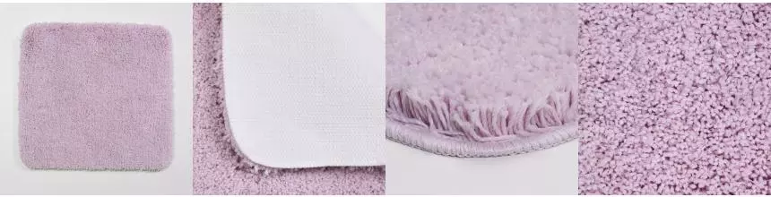 Коврик для ванной «WasserKRAFT» Kammel BM-8334 микрофибра Light Lilac