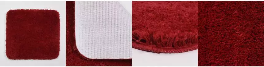 Коврик для ванной «WasserKRAFT» Kammel BM-8337 микрофибра True Red