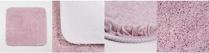 Коврик для ванной «WasserKRAFT» Kammel BM-8339 микрофибра Chalk Pink