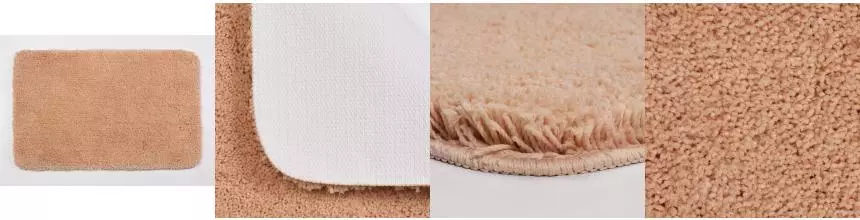 Коврик для ванной «WasserKRAFT» Kammel BM-8313 микрофибра Caramel Cream Коврик для ванной «WasserKRAFT» Kammel BM-8313 микрофибра Caramel Cream