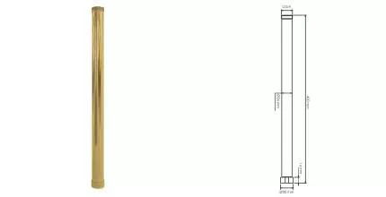 Удлинитель для штанги «WasserKRAFT» A225 40 золото Удлинитель для штанги «WasserKRAFT» A225 40 золото