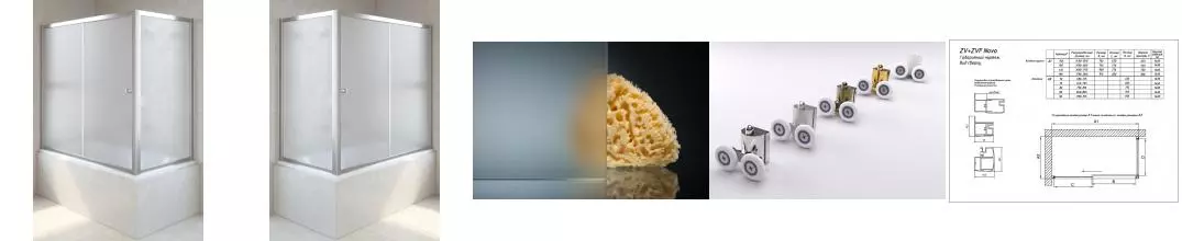 Шторка на ванну стеклянная «Vegas Glass» ZV+ZVF Tur Novo 160/90/140 сатин/хром универсальная Шторка на ванну стеклянная «Vegas Glass» ZV+ZVF Tur Novo 160/90/140 сатин/хром универсальная