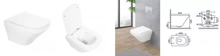 SELA Унитаз подвесной безободковый с креплением, BB3201CHR BB3201CHR · Belbagno, BB3201CHR SELA Унитаз подвесной безободковый с креплением, BB3201CHR BB3201CHR · Belbagno, BB3201CHR