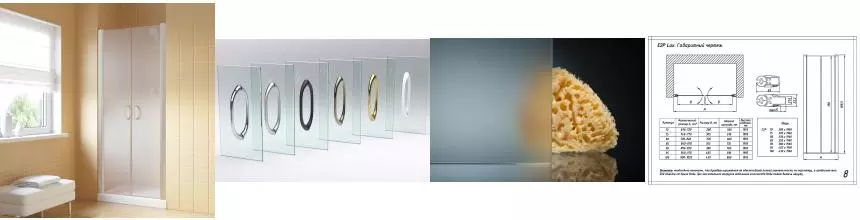 Душевая дверь «Vegas Glass» E2P Lux 70/199,5 сатин/матовый хром универсальная