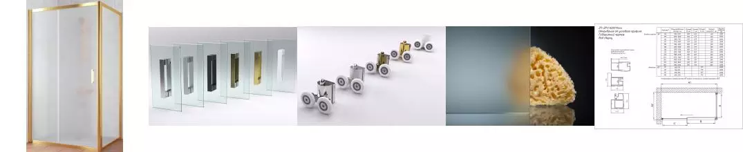 Душевой угол-ограждение «Vegas Glass» ZP+ZPV Tur Novo 140/80 сатин/глянцевое золото без поддона универсальный Душевой угол-ограждение «Vegas Glass» ZP+ZPV Tur Novo 140/80 сатин/глянцевое золото без поддона универсальный