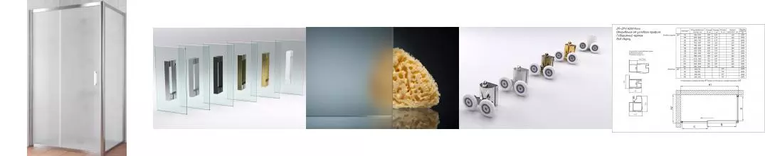 Душевой угол-ограждение «Vegas Glass» ZP+ZPV Tur Novo 155/70 прозрачный/глянцевый хром без поддона универсальный