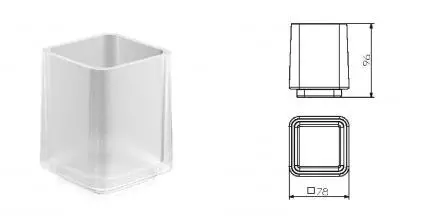 Стакан для зубных щёток «Langberger» Melvin 32011A-00-01 матовый · Melvin, Langberger, 32011A-00-01