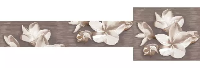 Настенное панно «Azori» Amati Plumeria (комплект из 2 шт.) Matt. 50,5x40,2 584192003 alba Настенное панно «Azori» Amati Plumeria (комплект из 2 шт.) Matt. 50,5x40,2 584192003 alba