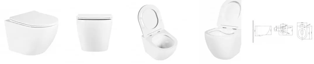 Подвесной унитаз безободковый «Belbagno» Uno BB3105CHR/SC белый с сиденьем дюропласт с микролифтом белое Подвесной унитаз безободковый «Belbagno» Uno BB3105CHR/SC белый с сиденьем дюропласт с микролифтом белое
