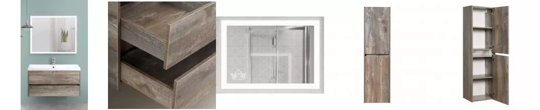 Мебель для ванной подвесная «Art&Max» Family 100 Pino Esotica