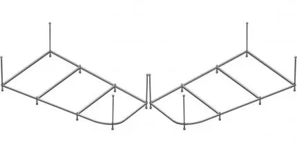Каркас под ванну «Riho» Still Smart 170/110 универсальный Каркас под ванну «Riho» Still Smart 170/110 универсальный