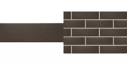 Настенная плитка «Incolor» Brick 28 (SP7) 28,3x8,4 С0004994 brown