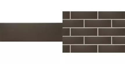 Настенная плитка «INCOLOR» Brick 28 (SP7) 28,3x8,4 С0004994 brown