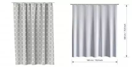 Штора для ванной «Fora» FOR-OL02 180/180 госамер