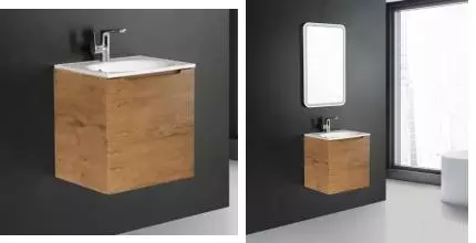 Тумба с раковиной «Belbagno» Etna 50 (BB1923-500) подвесная Rovere Nature правая Тумба с раковиной «Belbagno» Etna 50 (BB1923-500) подвесная Rovere Nature правая