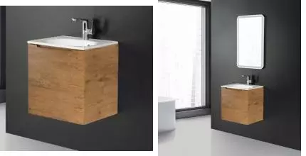 Тумба с раковиной «Belbagno» Etna 50 (BB1923-500) подвесная Rovere Nature Тумба с раковиной «Belbagno» Etna 50 (BB1923-500) подвесная Rovere Nature